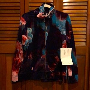 Floral Velour Jogger suit